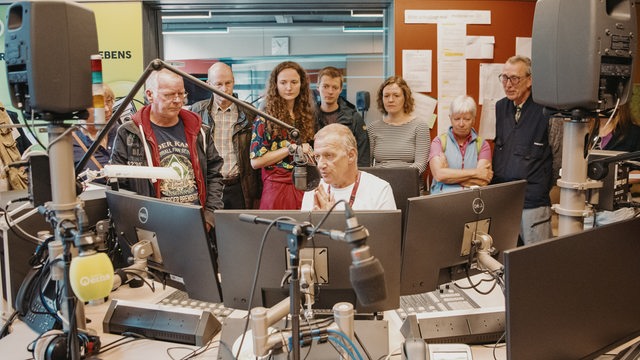 Eindrücke vom Tag der offenen Tür bei Radio Bremen.